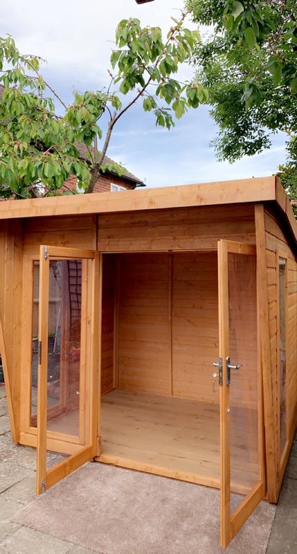 Hartcliffe Medium Garden Office - 12mm