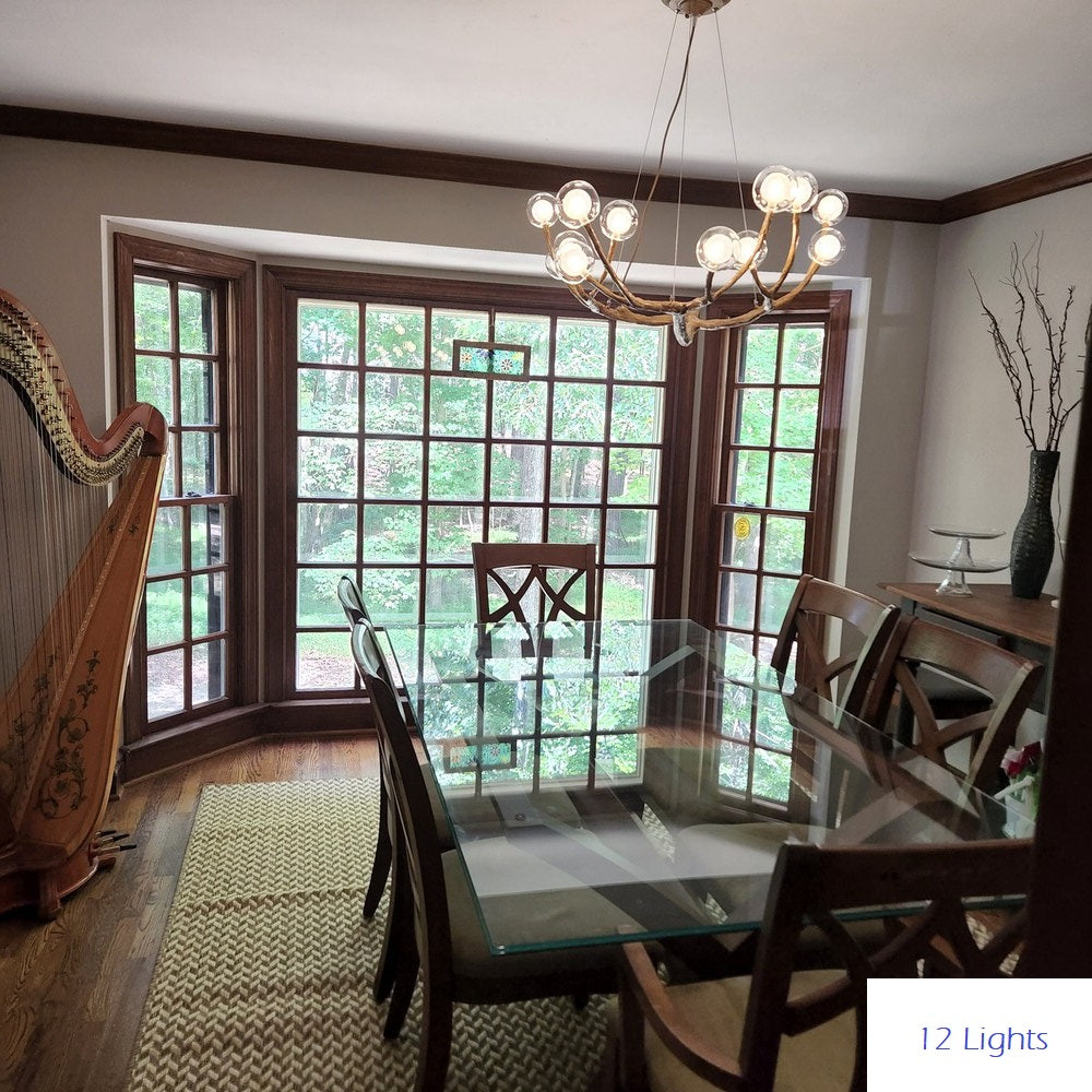 Hedda Rustic Tree Branch Chandelier