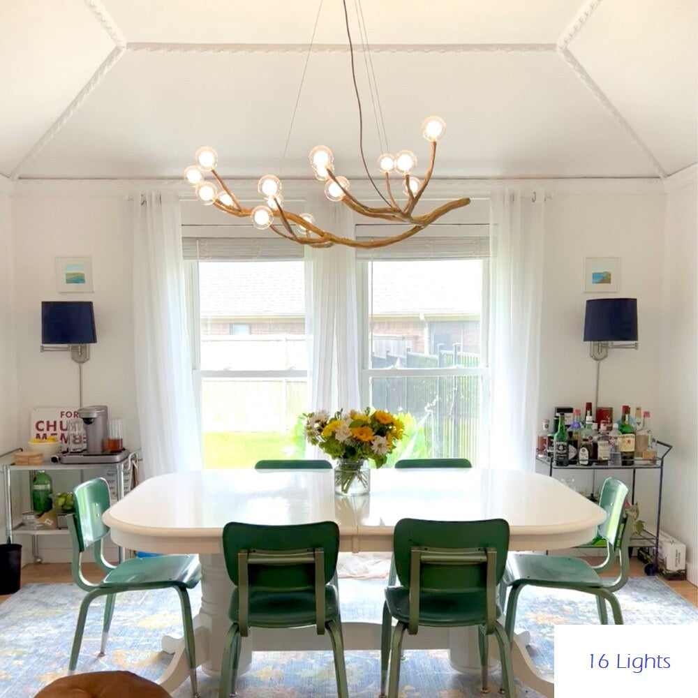 Hedda Rustic Tree Branch Chandelier