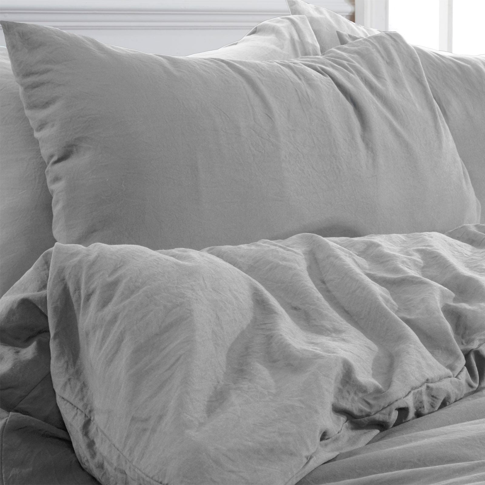 Linen Duvet Cover With Pillowcase