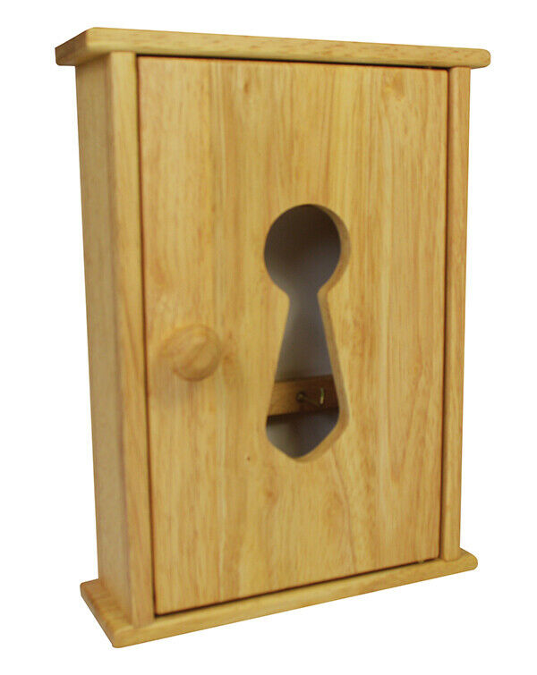 Wooden Keyhole Key Storage