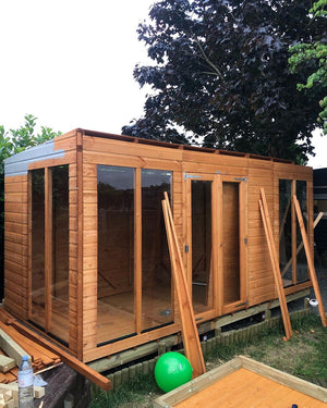 Filwood Large Garden Office - 12mm (FASTER DELIVERY)