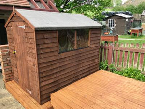 Authentic Timber Shed 4 x 6 Ft.