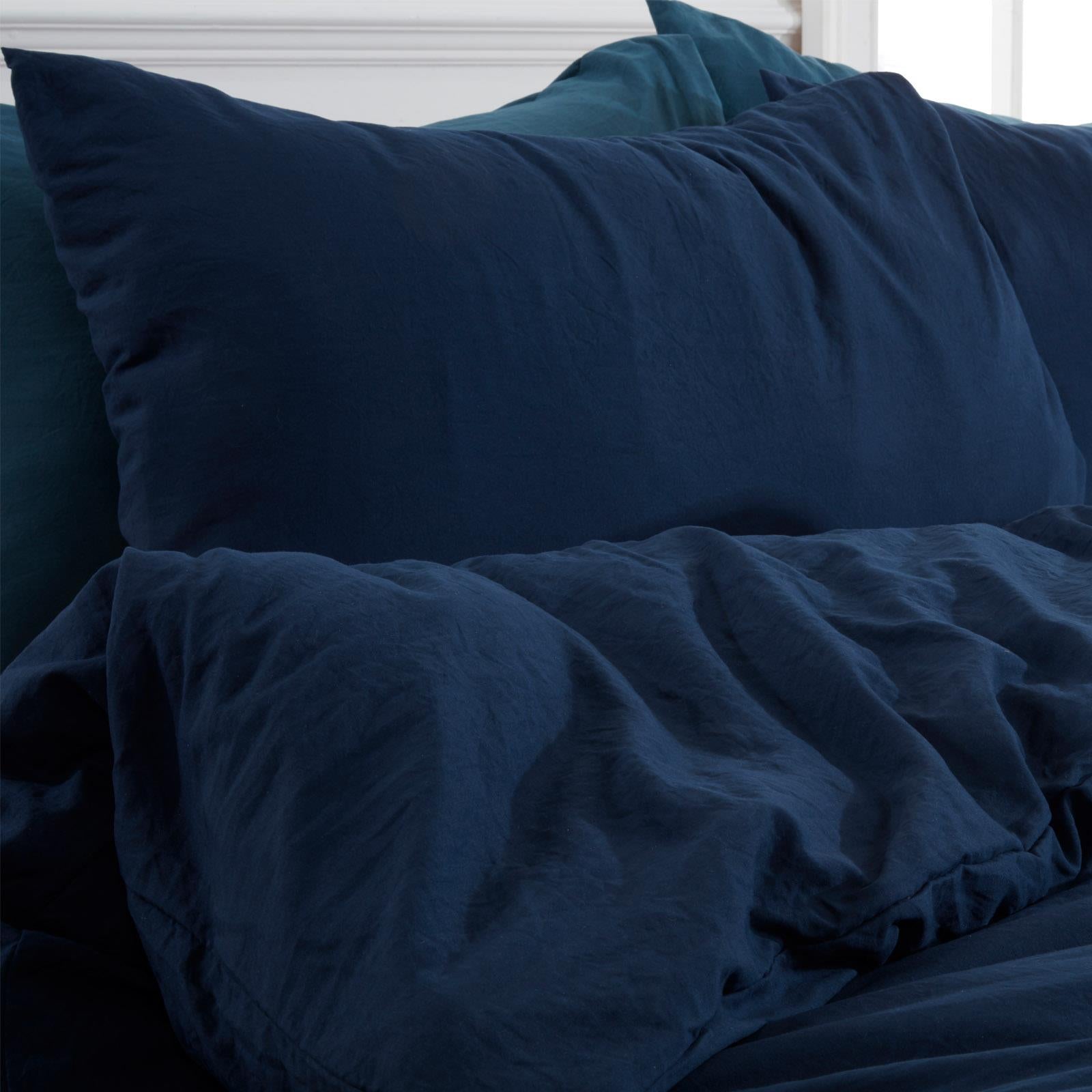 Linen Duvet Cover With Pillowcase