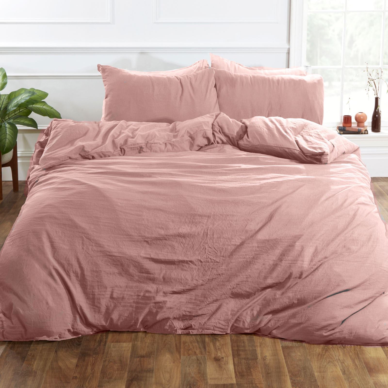 Linen Duvet Cover With Pillowcase