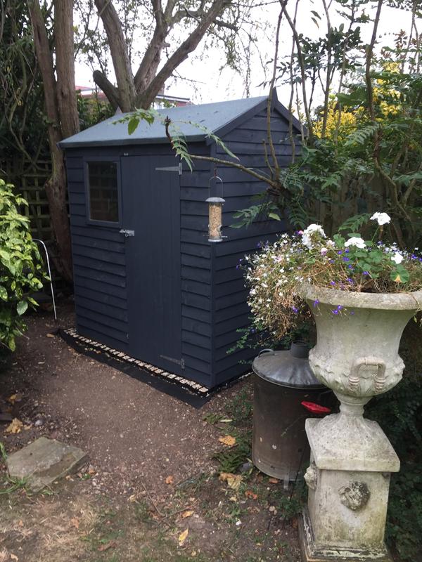 Traditional Reverse Timber Shed 6 x 4 Ft.