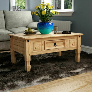 Rustic Pine Coffee Table