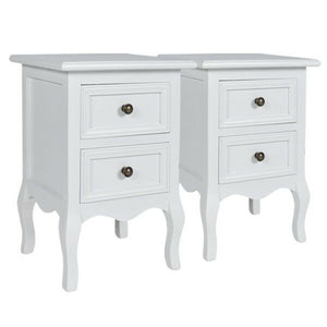 Ethumz White Bedside Tables - Ethumz United Kingdom Limited