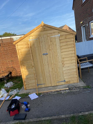 Authentic Timber Shed 6 x 4 Ft.