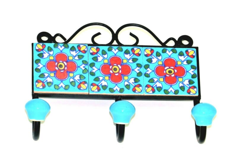 Bohemian  Key Storage Teal