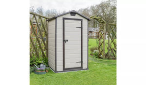 Garden Plastic Shed 4 x 3FT