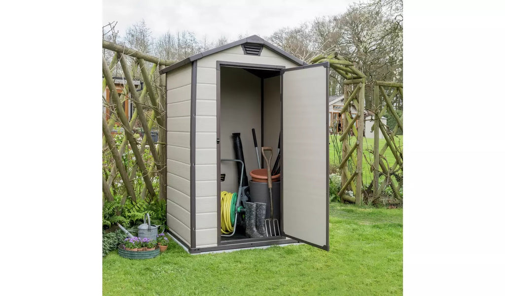 Garden Plastic Shed 4 x 3FT