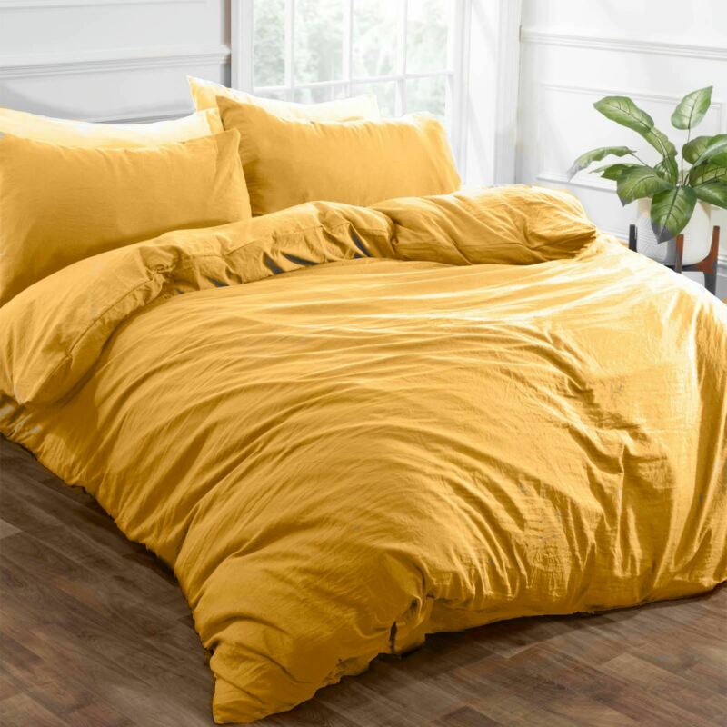 Linen Duvet Cover With Pillowcase