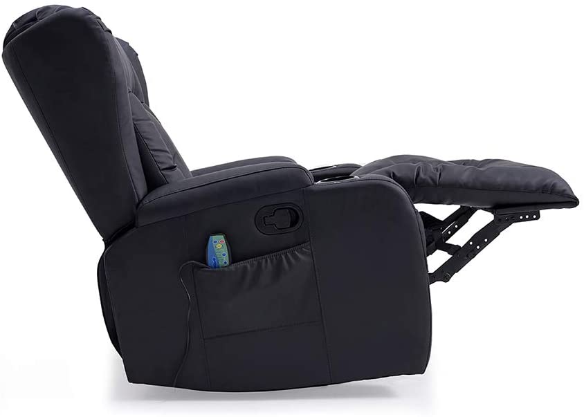 Ethumz Electric Heated Massage Bonded Leather Cinema Chair - Ethumz United Kingdom Limited