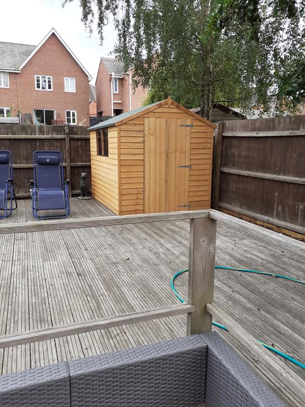 Traditional Timber Shed 8 x 6 Ft.