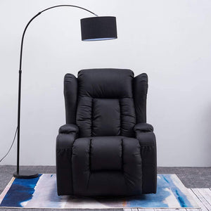 Ethumz Electric Heated Massage Bonded Leather Cinema Chair - Ethumz United Kingdom Limited