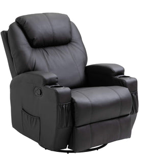 Ethumz Electric Heated Massage Bonded Leather Cinema Chair Plus - Ethumz United Kingdom Limited