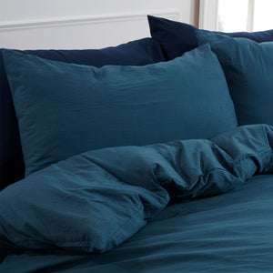 Linen Duvet Cover With Pillowcase