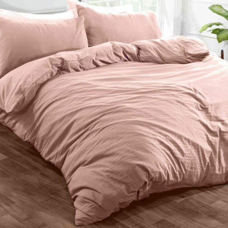 Linen Duvet Cover With Pillowcase