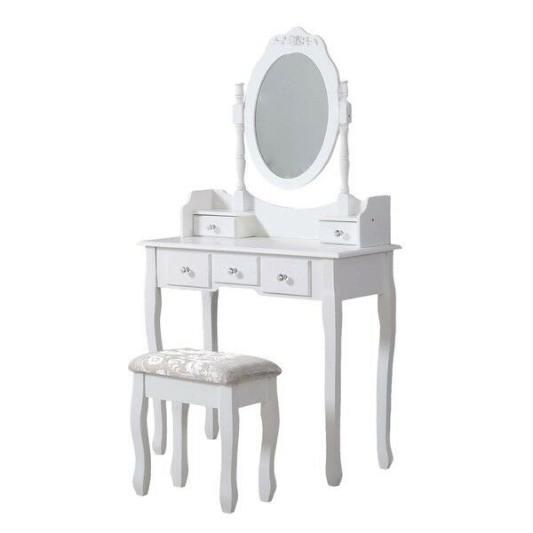 Ethumz 5 Drawer 1 Mirror Dressing Table Sets - Ethumz United Kingdom Limited