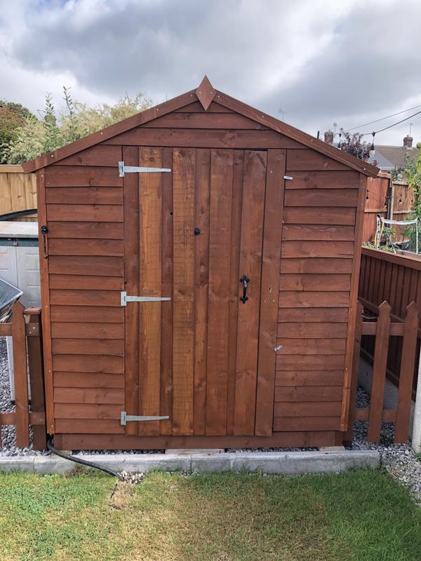 Traditional Timber Shed 8 x 6 Ft.