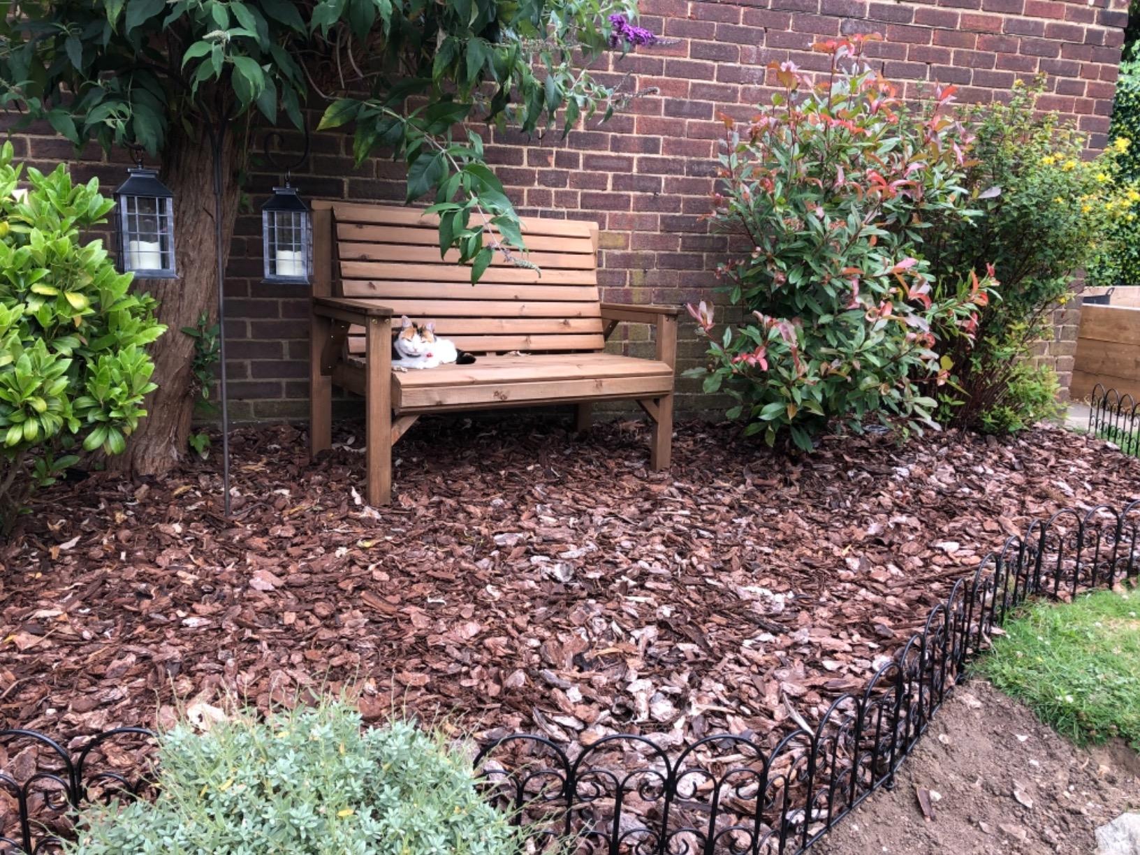 Traditional Two Seater Bench (Free Assembly)