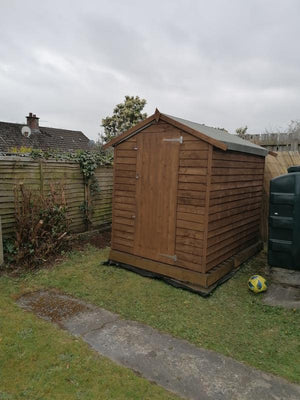 Authentic Timber Shed 4 x 6 Ft.