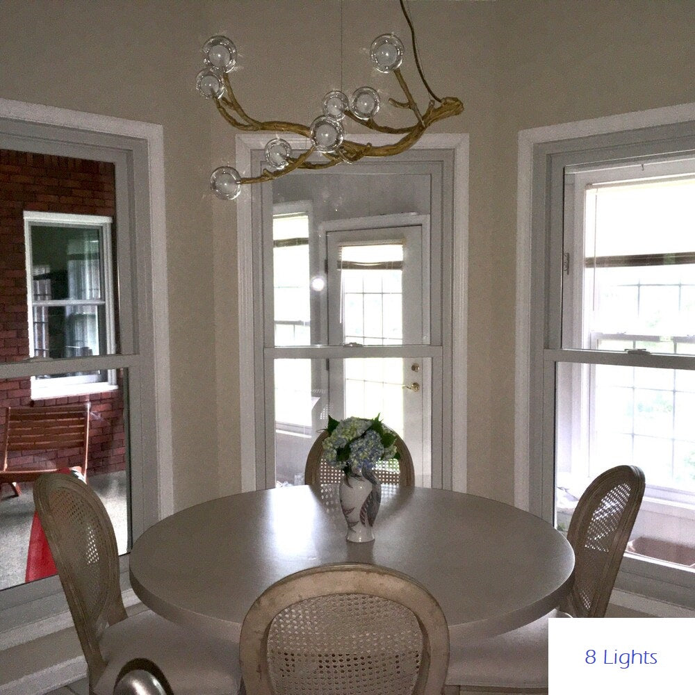 Hedda Rustic Tree Branch Chandelier