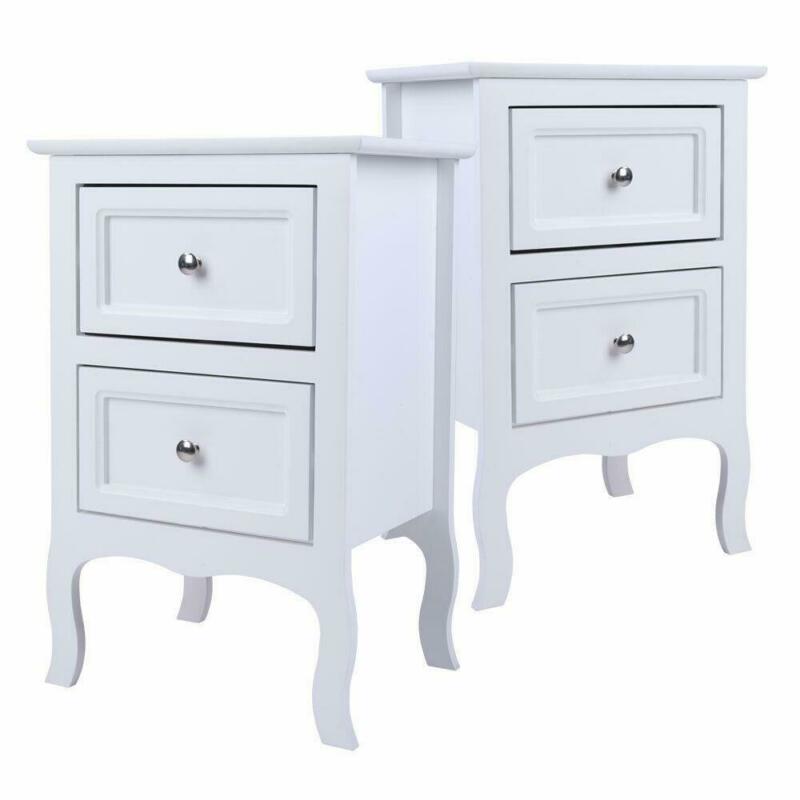 Ethumz White B Bedside Tables - Ethumz United Kingdom Limited