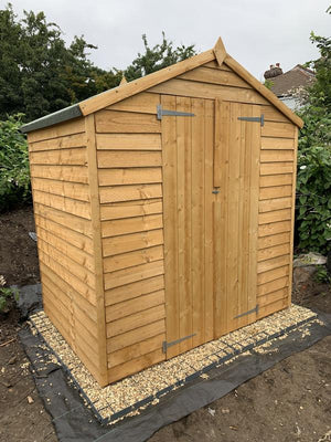 Authentic Timber Shed 6 x 4 Ft.