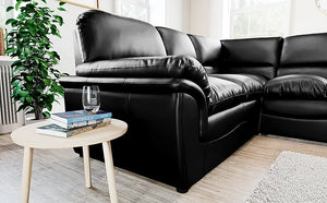 Walcot Leather Corner Sofa