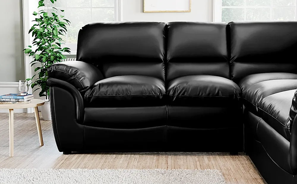 Walcot Leather Corner Sofa