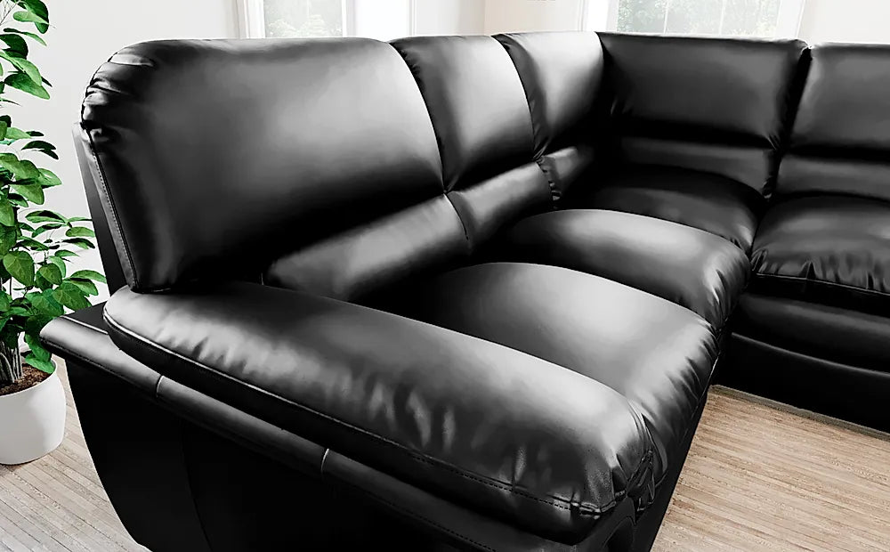 Walcot Leather Corner Sofa