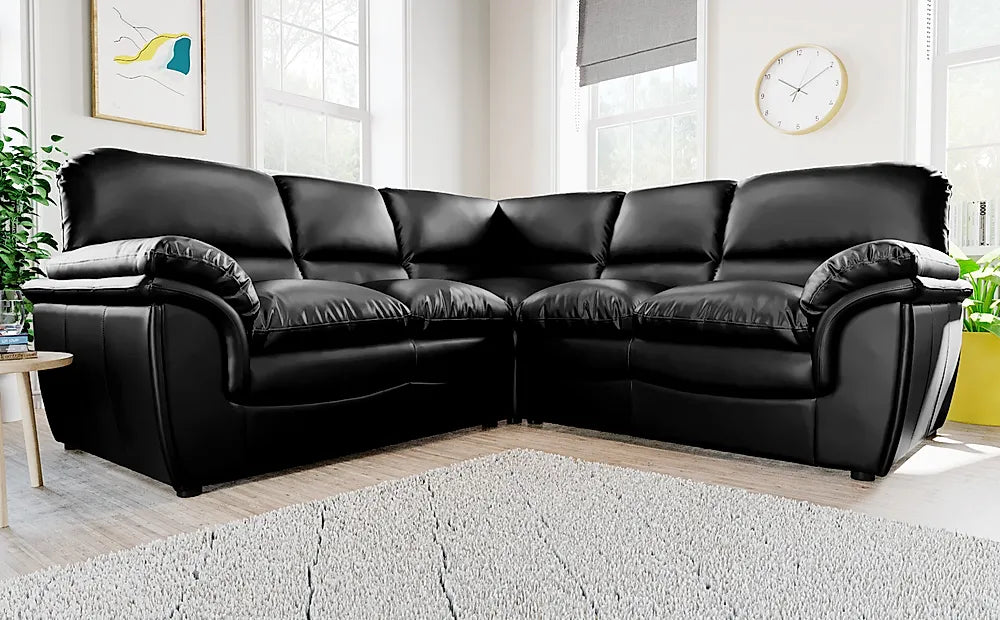 Walcot Leather Corner Sofa