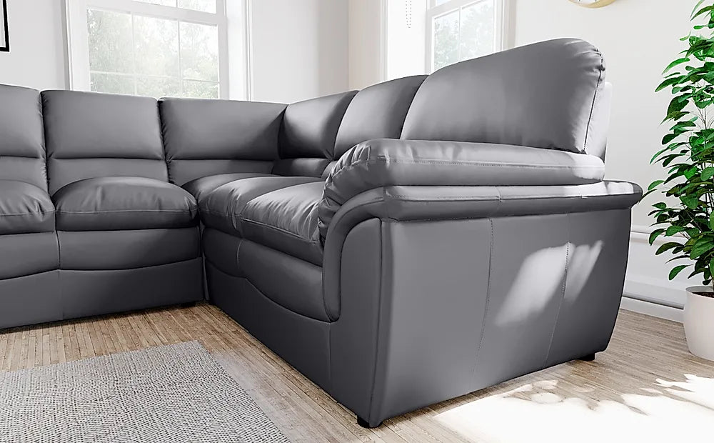 Walcot Leather Corner Sofa