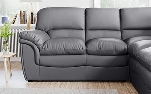 Walcot Leather Corner Sofa