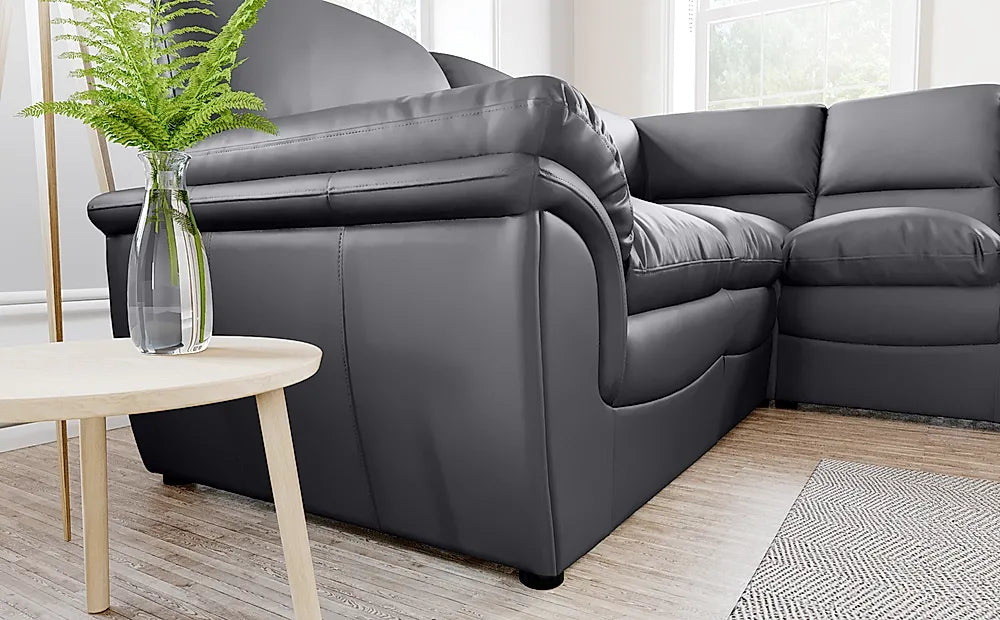 Walcot Leather Corner Sofa Ethumz United Kingdom Ltd