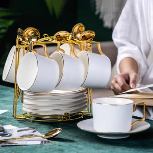 Nordic 19 Piece Tea Set - Fine White