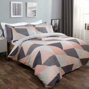 Geometric Duvet Cover With Pillowcase