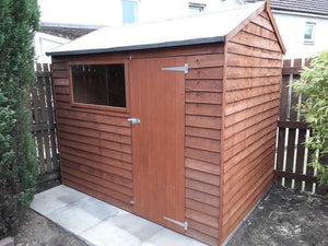 Traditional Reverse Timber Shed 6 x 8 Ft.