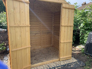 Authentic Timber Shed 6 x 4 Ft.