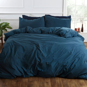 Linen Duvet Cover With Pillowcase