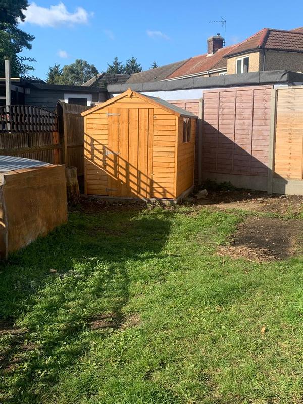 Traditional Timber Shed 8 x 6 Ft.