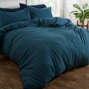 Linen Duvet Cover With Pillowcase