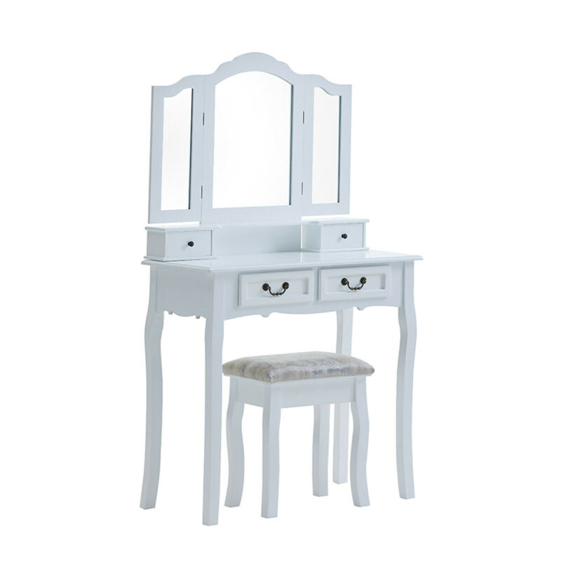 Ethumz 4 Drawer 3 Mirror Dressing Table Sets - Ethumz United Kingdom Limited