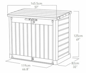 Wheelie Bin Storage XXL (1200L)