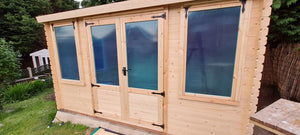 Henleaze Large Garden Office - 19mm (FASTER DELIVERY)