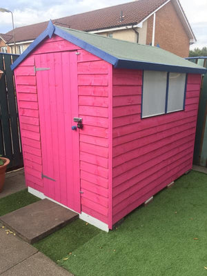 Authentic Timber Shed 4 x 6 Ft.