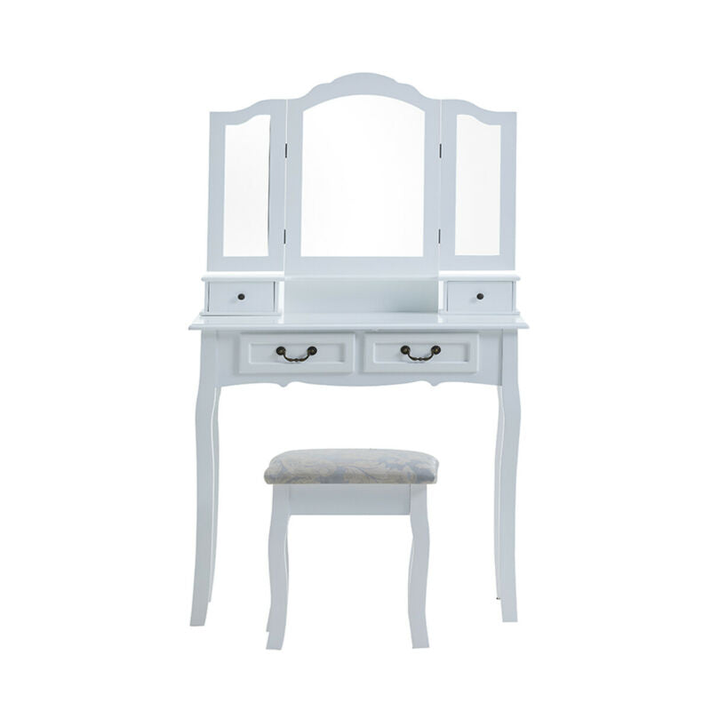 Ethumz 4 Drawer 3 Mirror Dressing Table Sets - Ethumz United Kingdom Limited