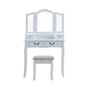 Ethumz 4 Drawer 3 Mirror Dressing Table Sets - Ethumz United Kingdom Limited